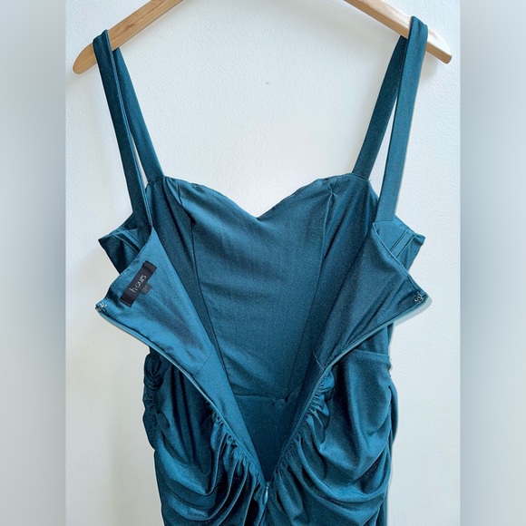 ❌SOLD❌ h:hours Miquela Mini Dress in Teal - Picture 7 of 7